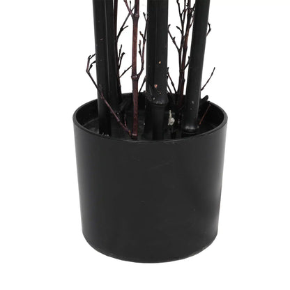 Premium Dense Artificial Black Bamboo 150cm - Image 4