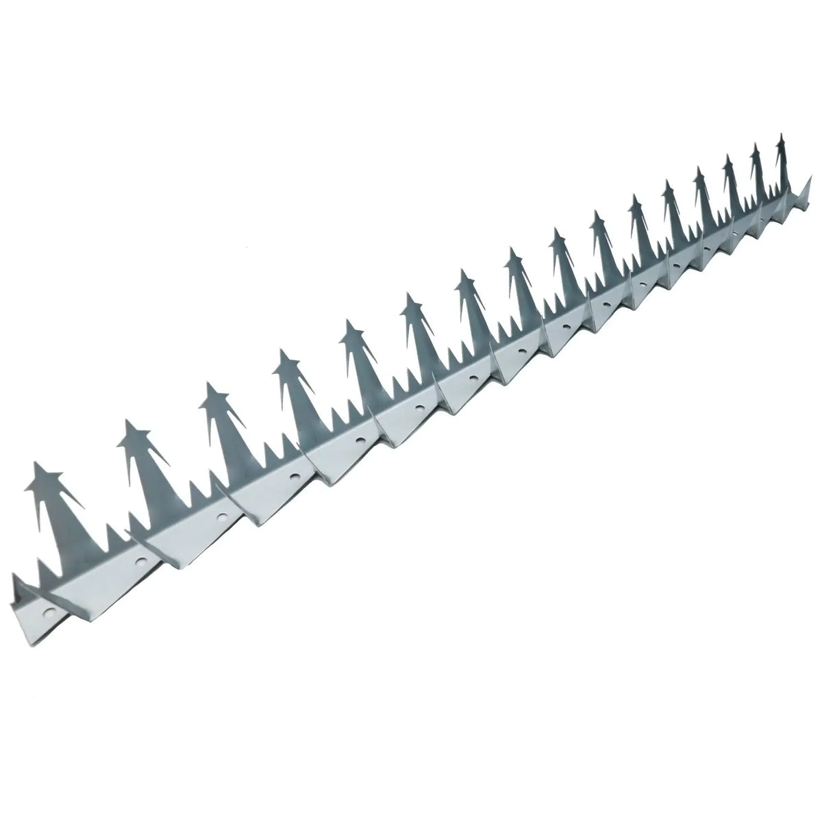 Heavy Duty Metal Anti-Climb Fence Spikes Galvanised (12 Pieces / 15m)