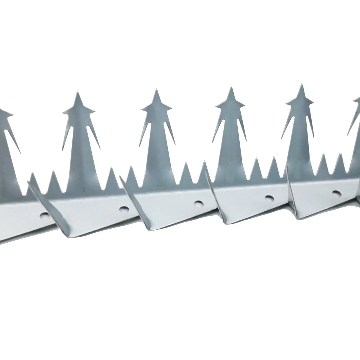 Heavy Duty Metal Anti-Climb Fence Spikes Galvanised (12 Pieces / 15m)
