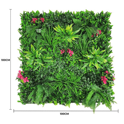 Flowering Lilac Vertical Garden / Green Wall UV Resistant 100cm X 100cm Panel - Image 2