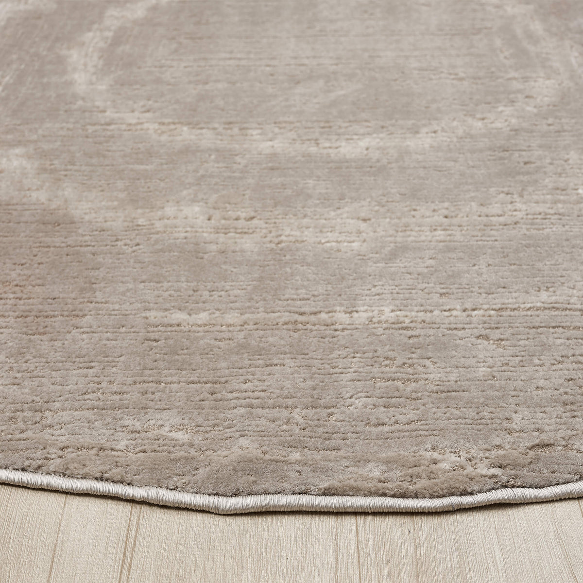 Fortune 771 Beige Modern Round Rug