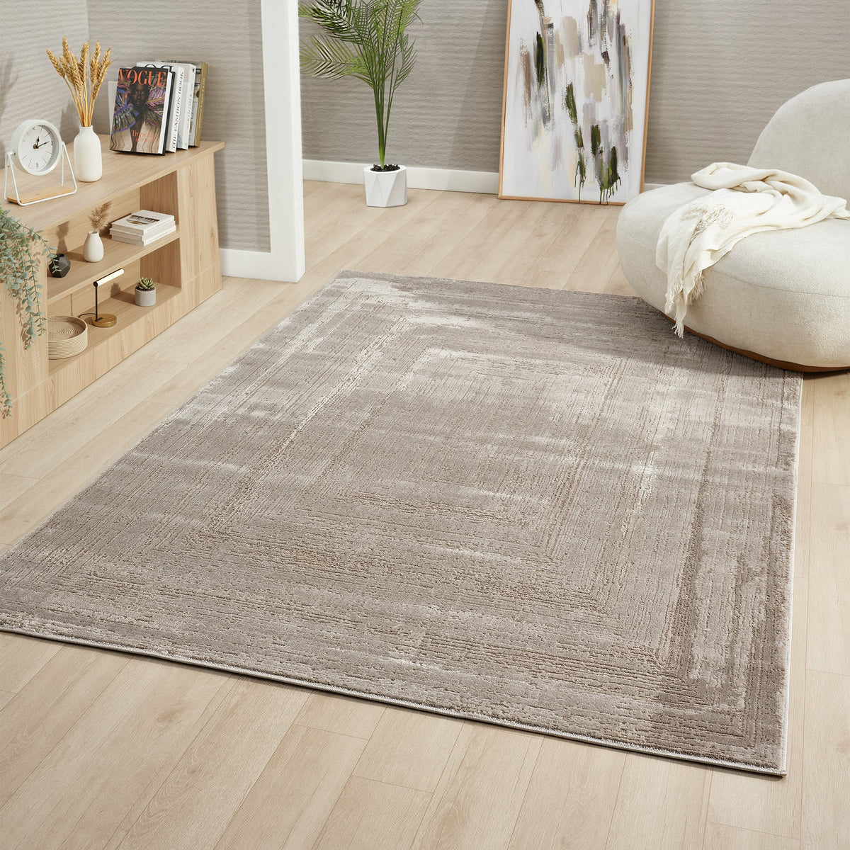 Fortune 771 Beige Modern Rug