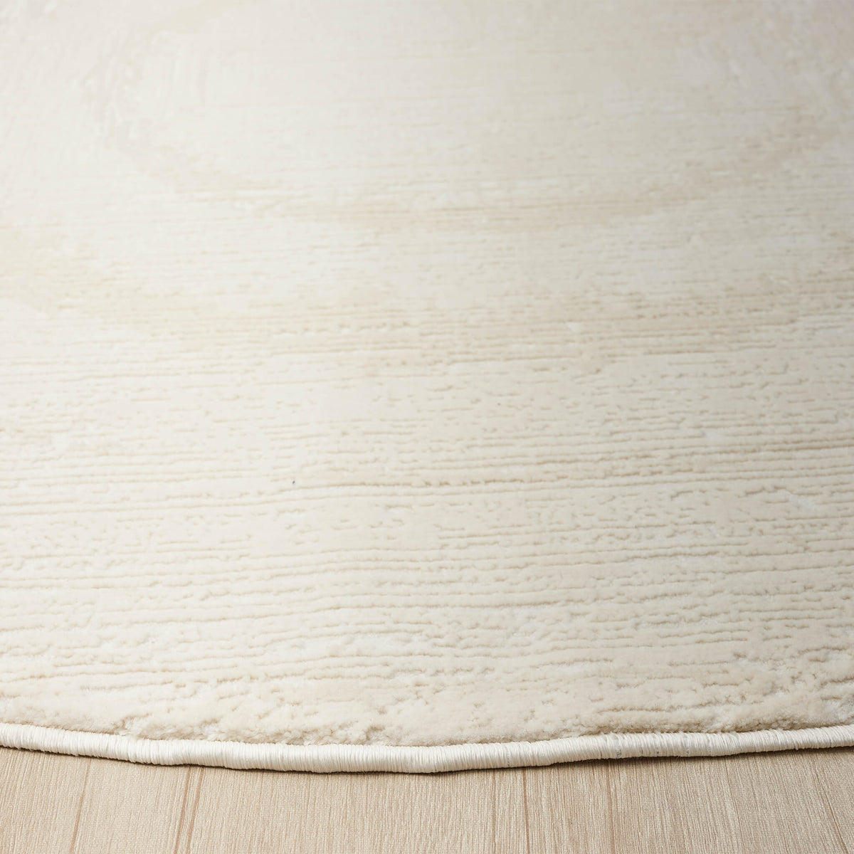Fortune 771 Cream Modern Round Rug