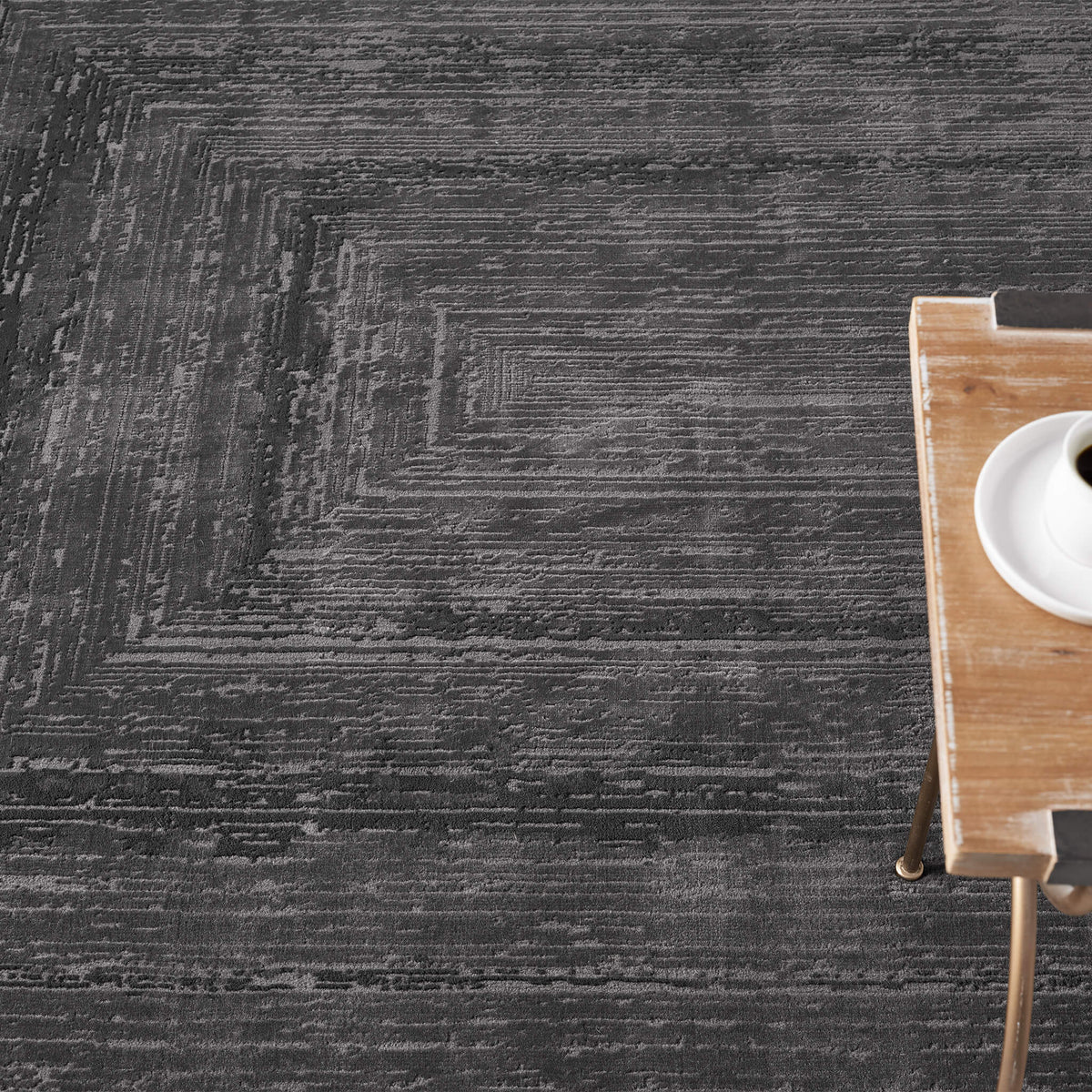 Fortune 771 Dk.Grey Modern Rug