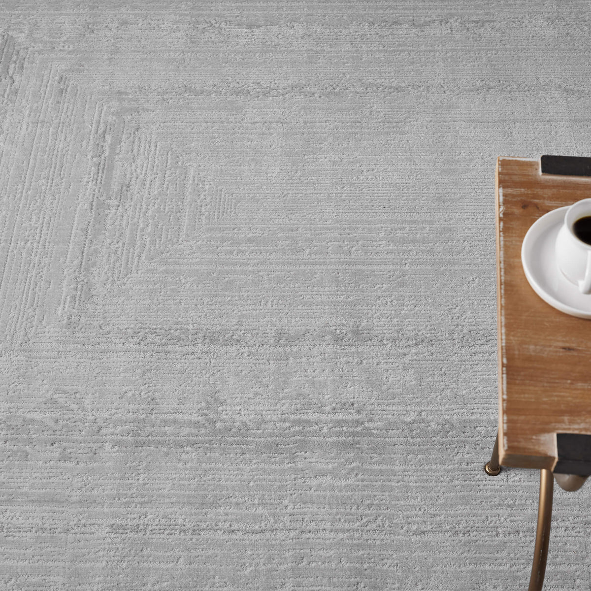 Fortune 771 Lt.Grey Modern Rug