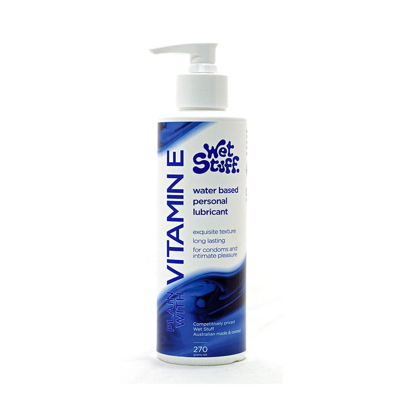 Wet Stuff Plain with Vitamin E Pump 550g