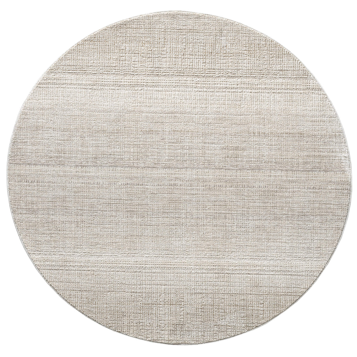 Glamour 721 Sand Contemporary Round Rug