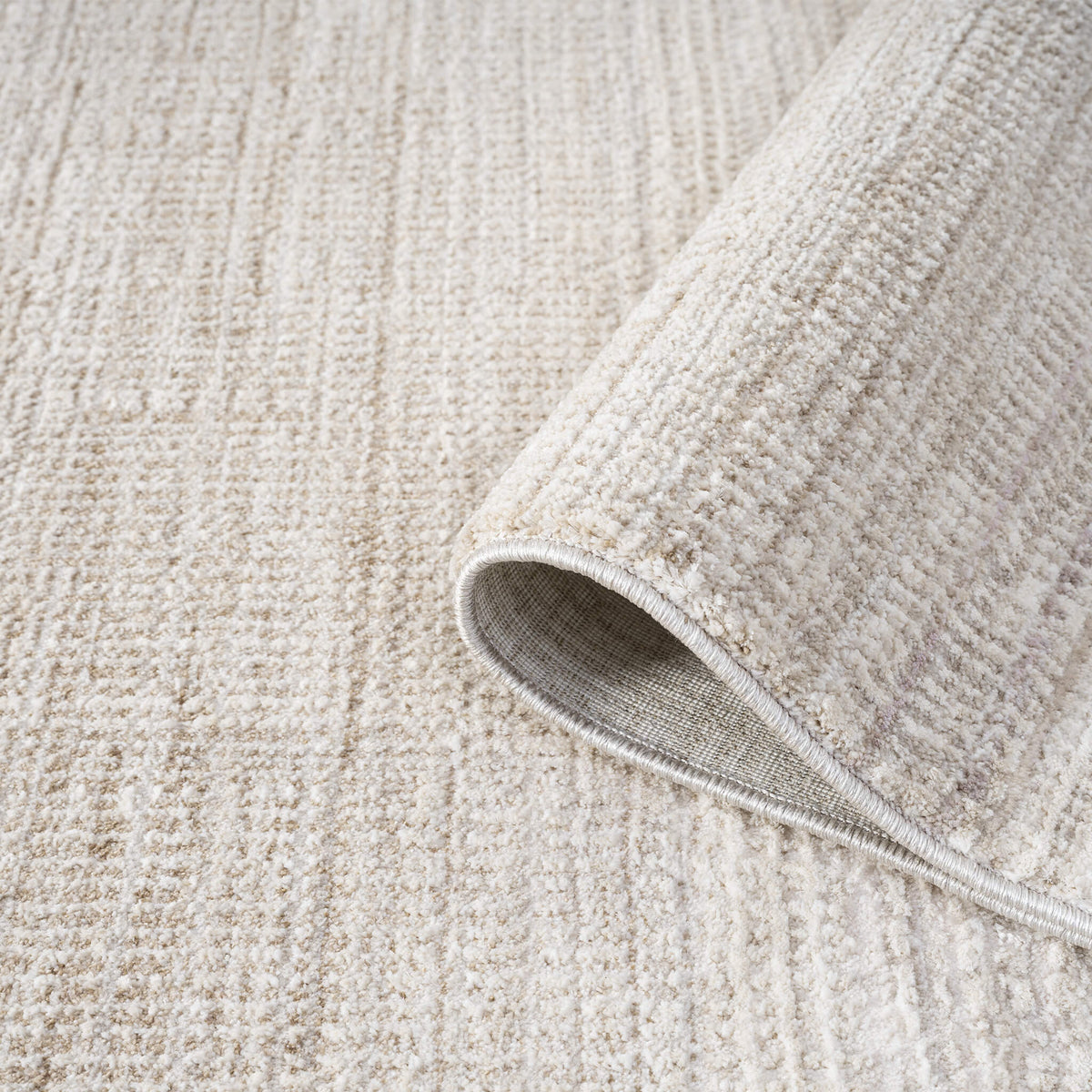 Glamour 721 Sand Contemporary Hallway Runner