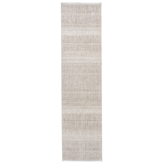 Glamour 721 Sand Contemporary Hallway Runner