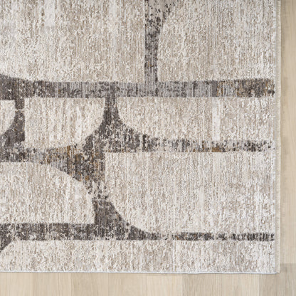Glamour 722 Stone Contemporary Rug