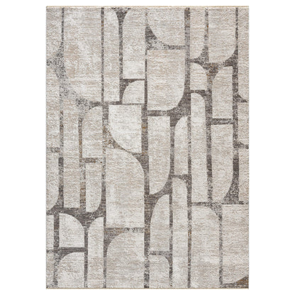 Glamour 722 Stone Contemporary Rug