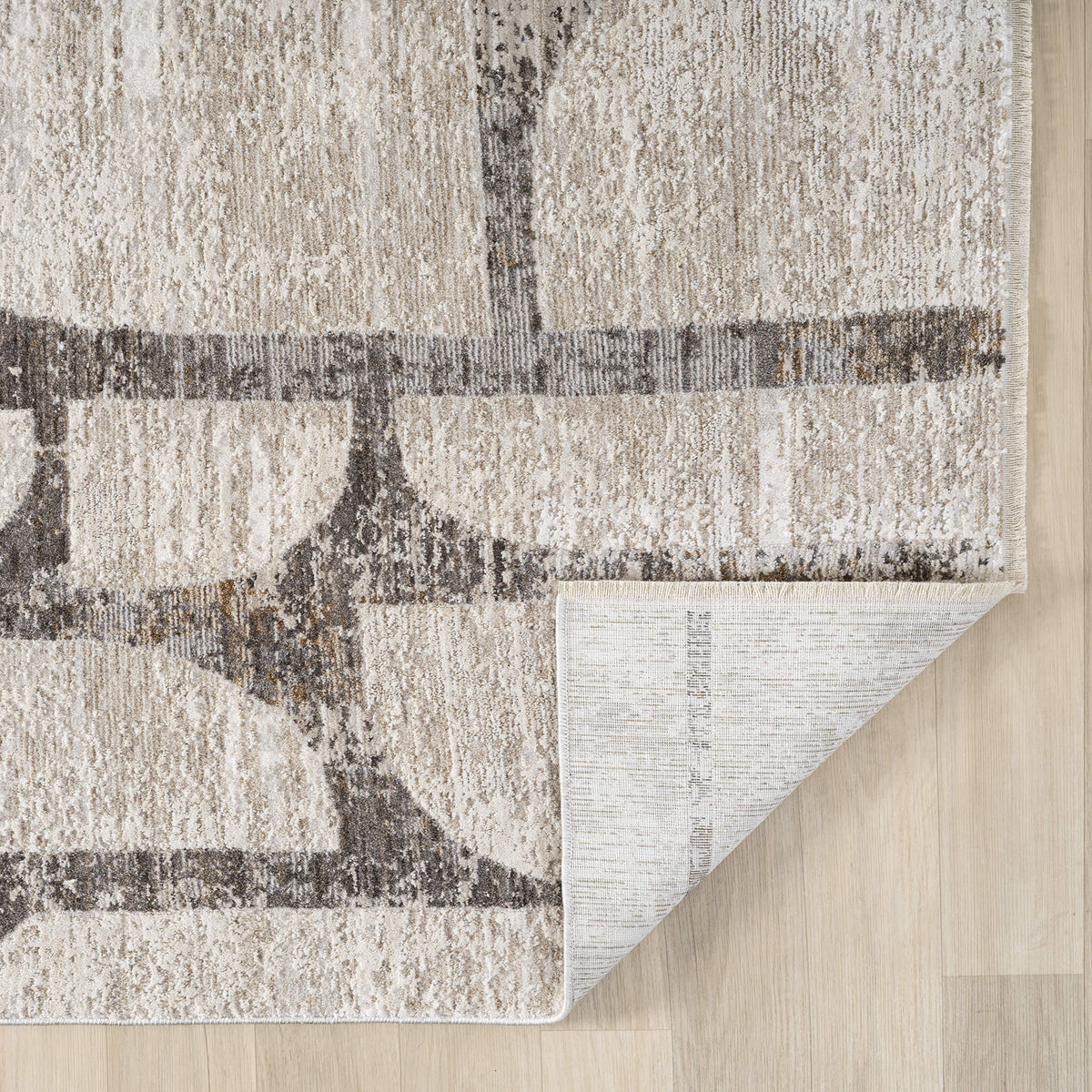 Glamour 722 Stone Contemporary Rug