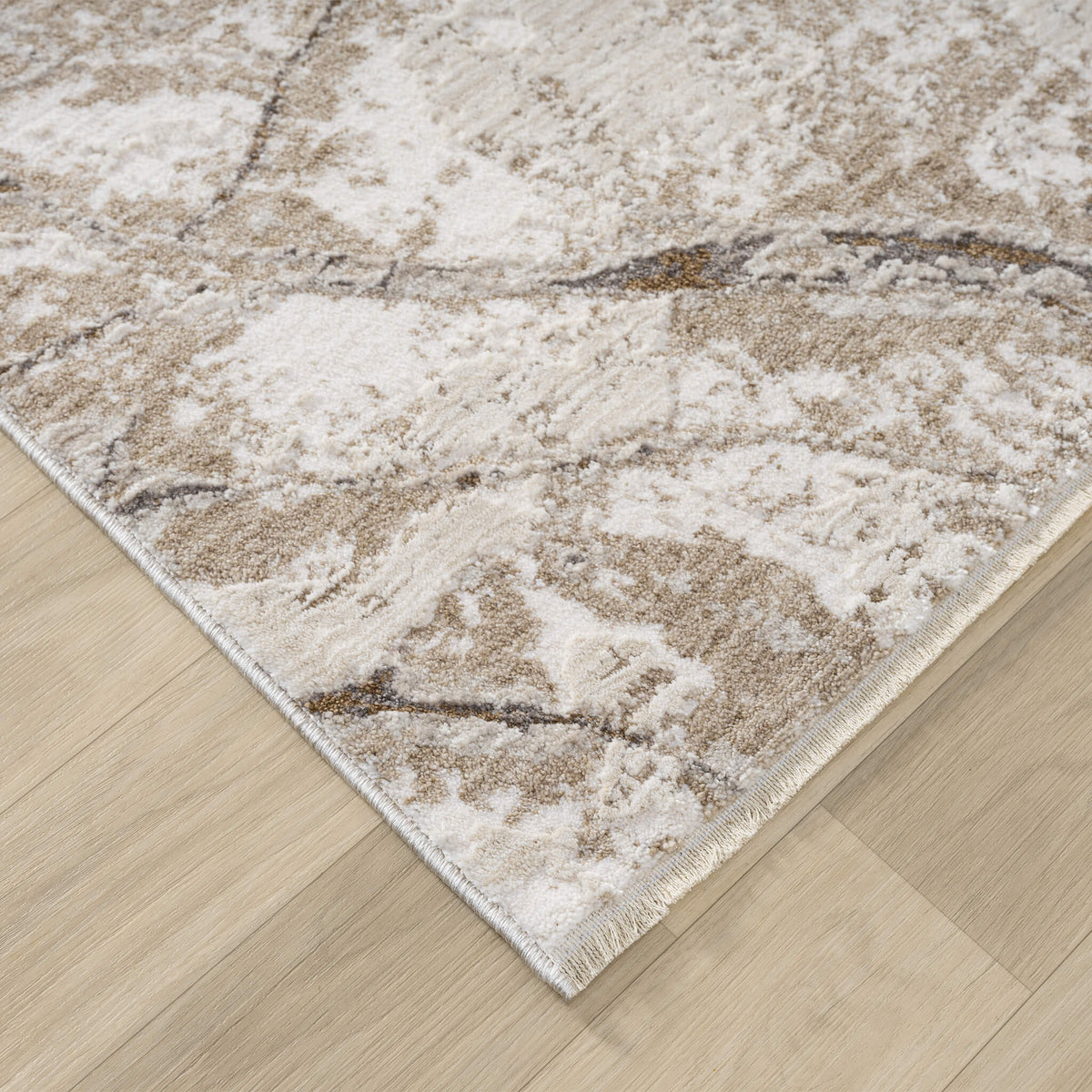 Glamour 723 Ivory Contemporary Rug