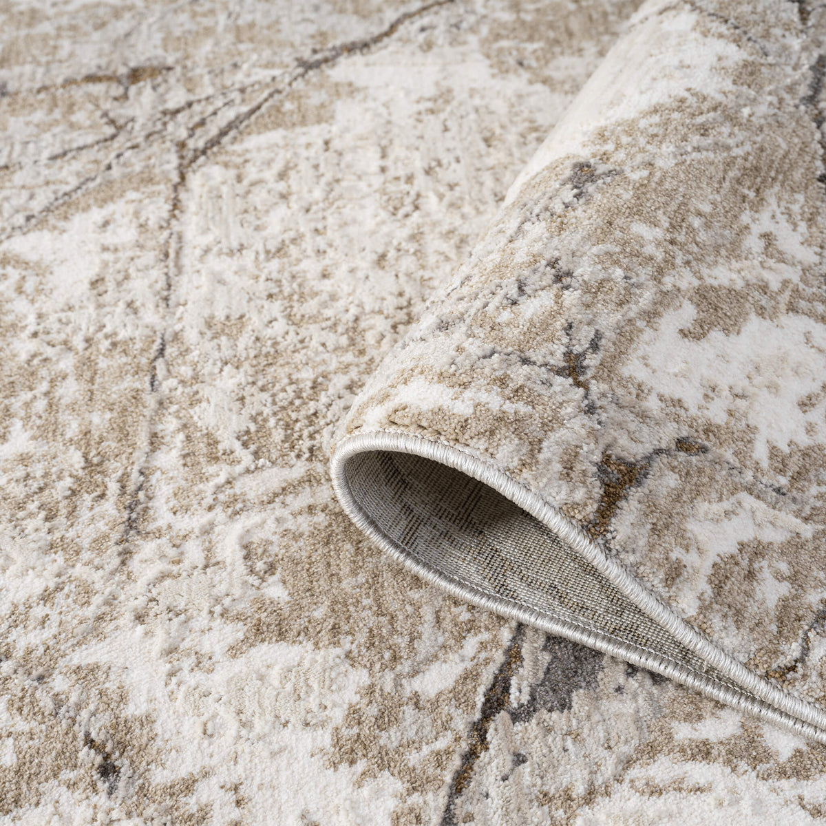 Glamour 723 Ivory Contemporary Rug