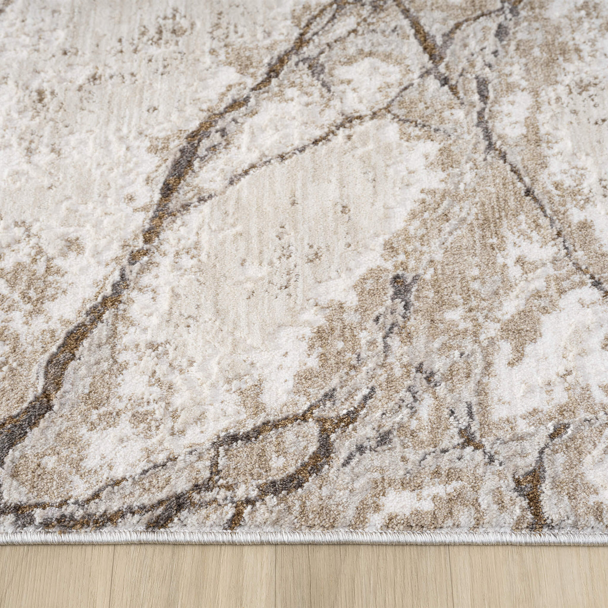 Glamour 723 Ivory Contemporary Rug