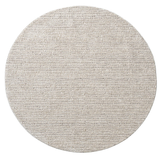 Glamour 724 Oak Contemporary Round Rug