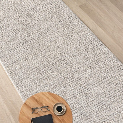Glamour 724 Oak Contemporary Hallway Runner