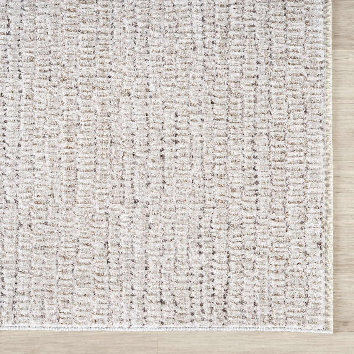 Glamour 724 Oak Contemporary Hallway Runner