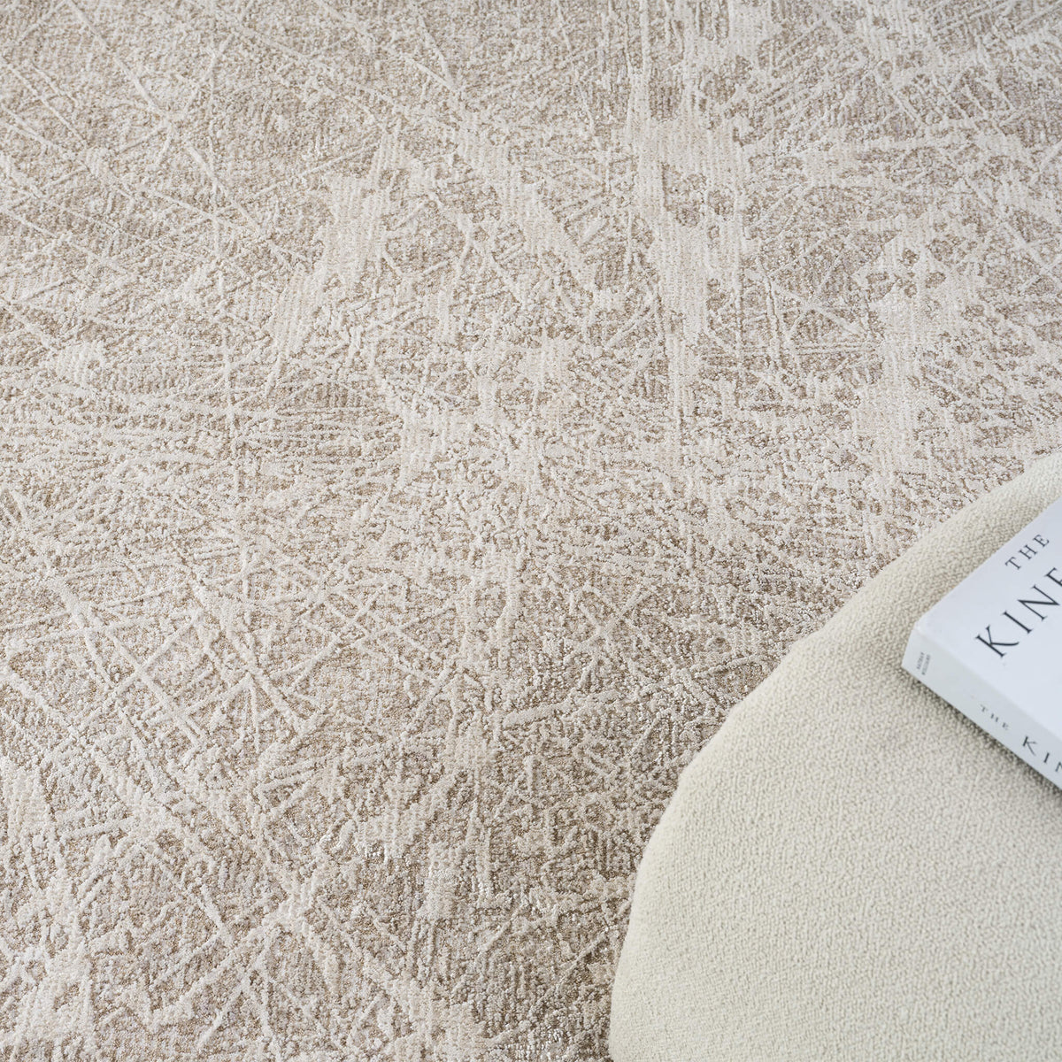 Glamour 730 Pearl Contemporary Rug