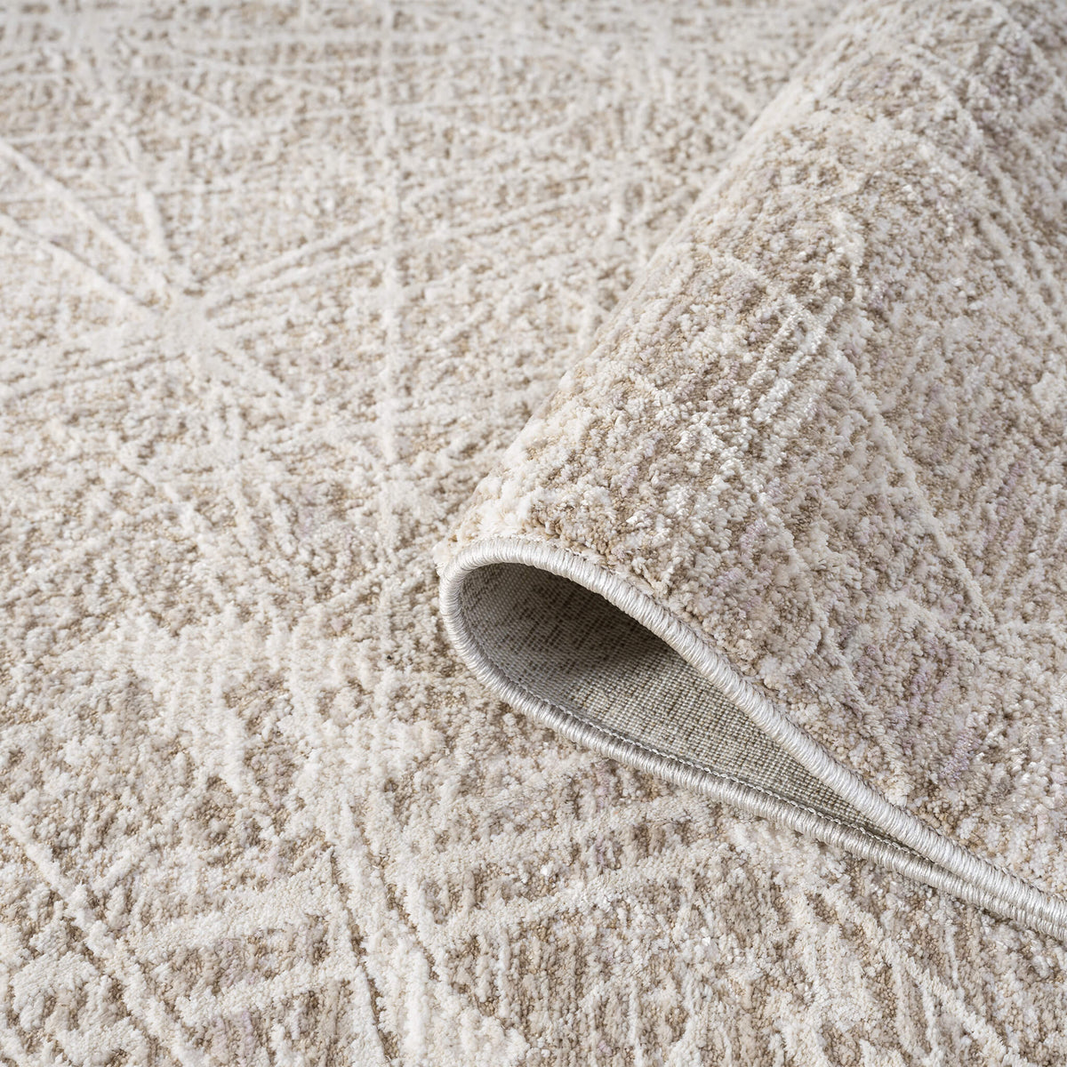 Glamour 730 Pearl Contemporary Rug
