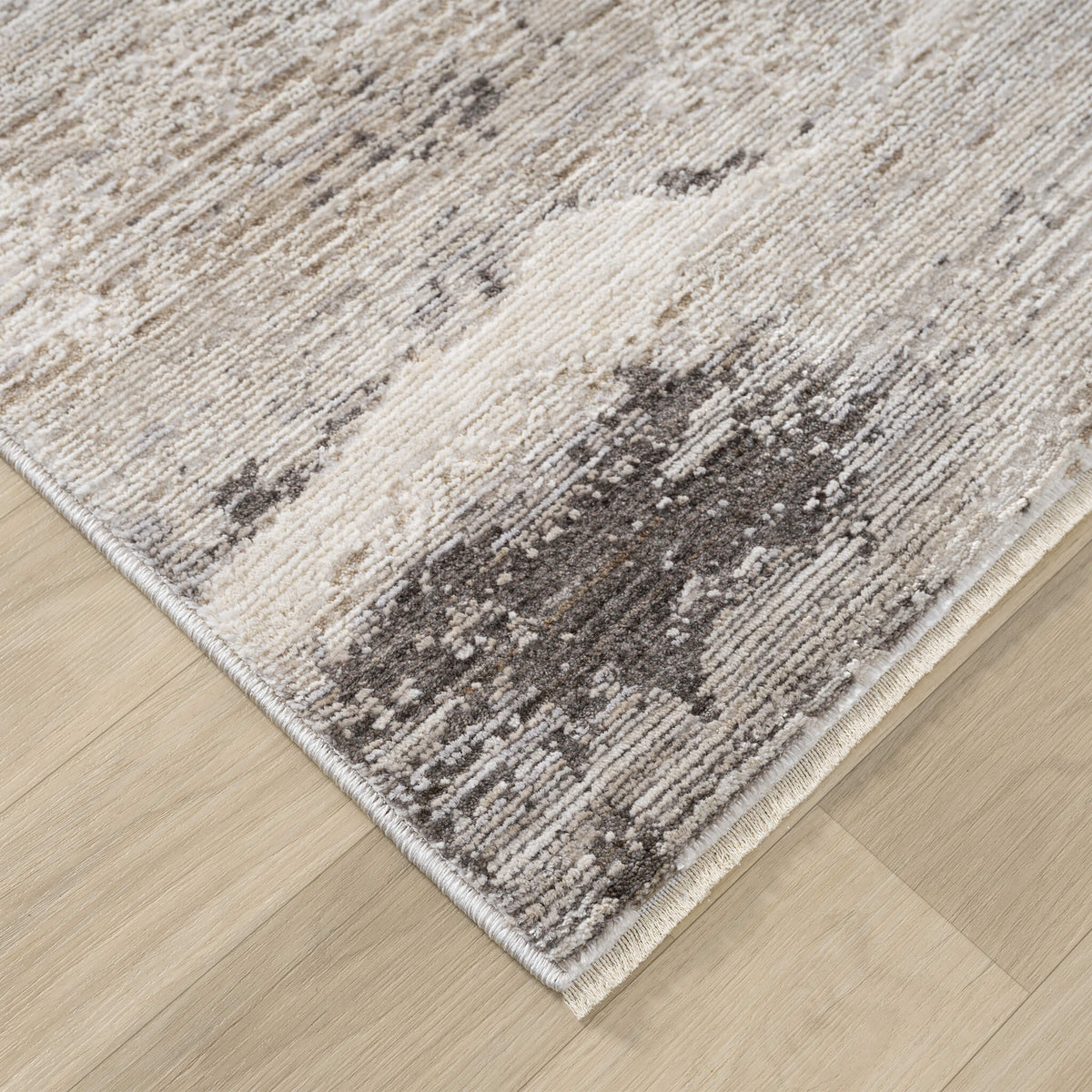 Glamour 731 Slate Contemporary Hallway Runner