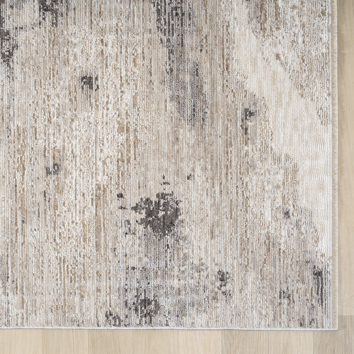 Glamour 731 Slate Contemporary Hallway Runner