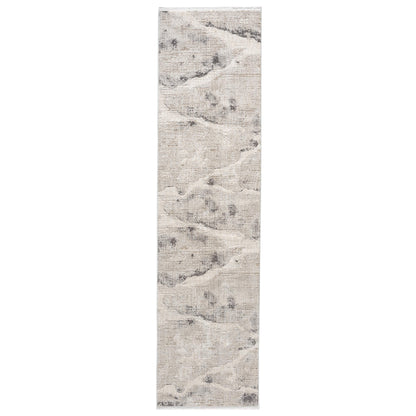 Glamour 731 Slate Contemporary Hallway Runner