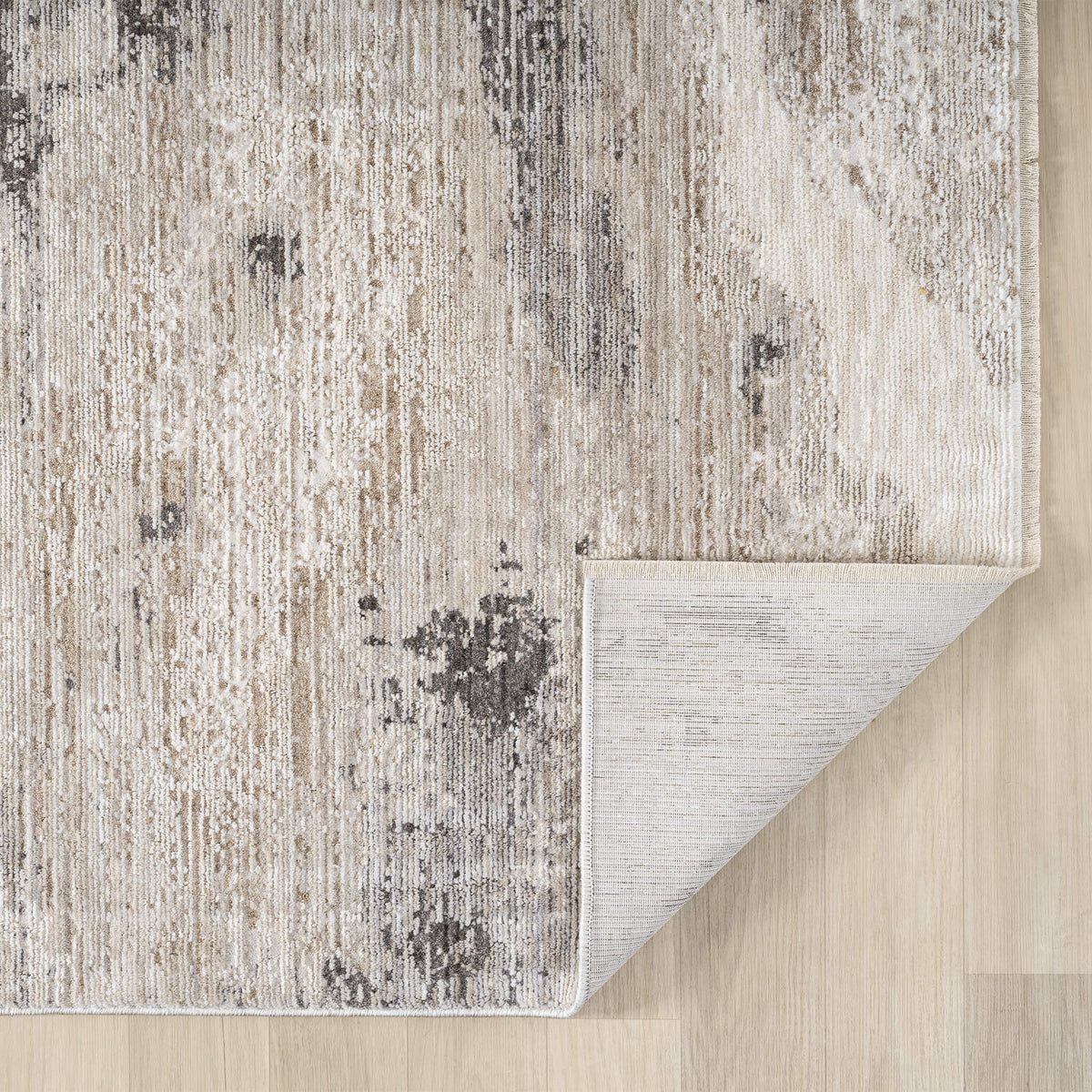 Glamour 731 Slate Contemporary Hallway Runner