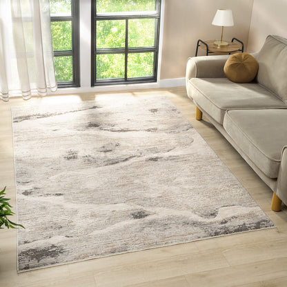 Glamour 731 Slate Contemporary Rug