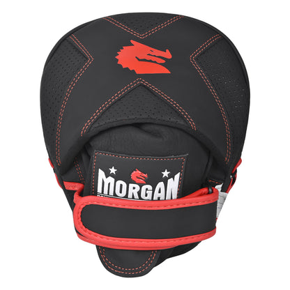 Morgan V2 Micro Gel Leather Curved Speed Pads (Pair)