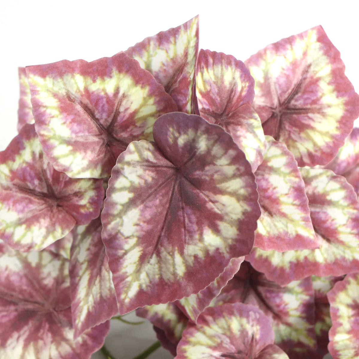 Artificial Red Variegated Hanging Tropical Ginger Plant 45cm - Image 3
