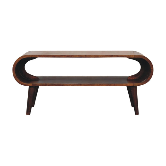 Amaya Chestnut Coffee Table 90cm
