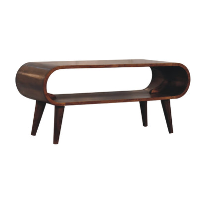 Amaya Chestnut Coffee Table 90cm