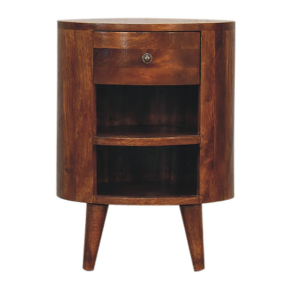 Cortez Chestnut Bedside 55cm