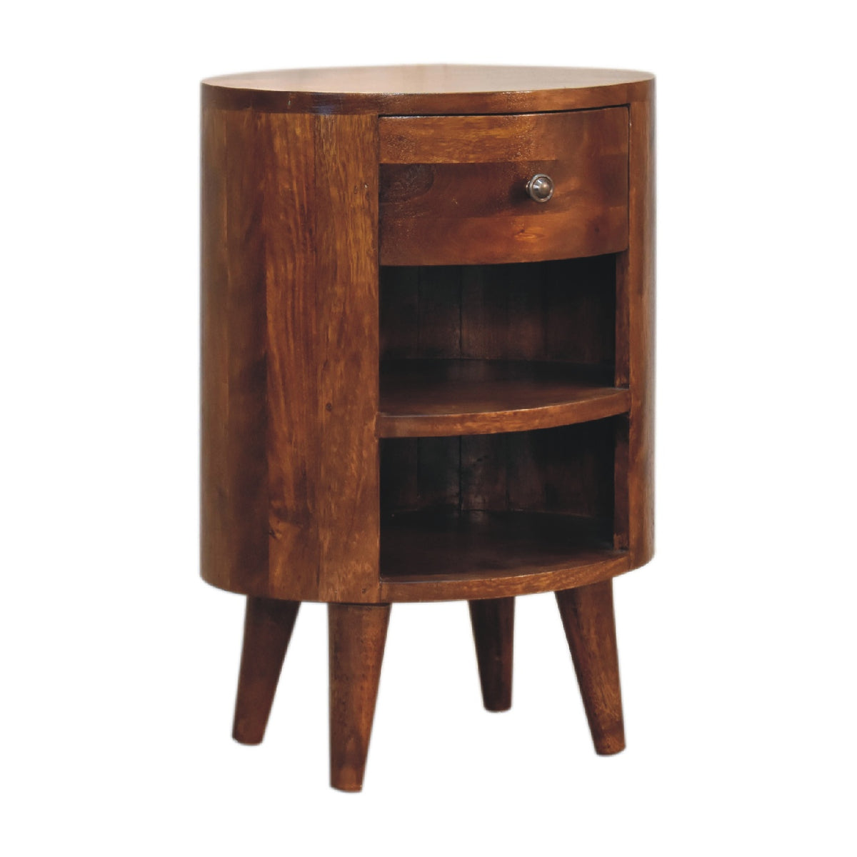 Cortez Chestnut Bedside 55cm