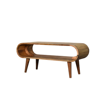 Amaya Oak Look Coffee Table 90cm