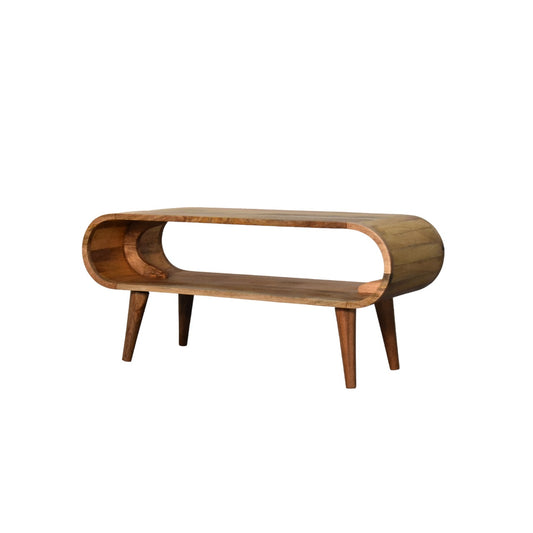 Amaya Oak Look Coffee Table 90cm