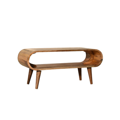 Amaya Oak Look Coffee Table 90cm