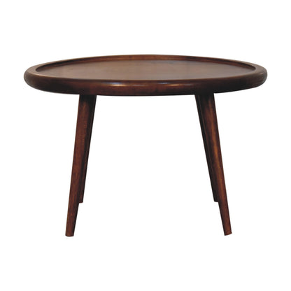 Chestnut Round Plate Coffee Table 60cm