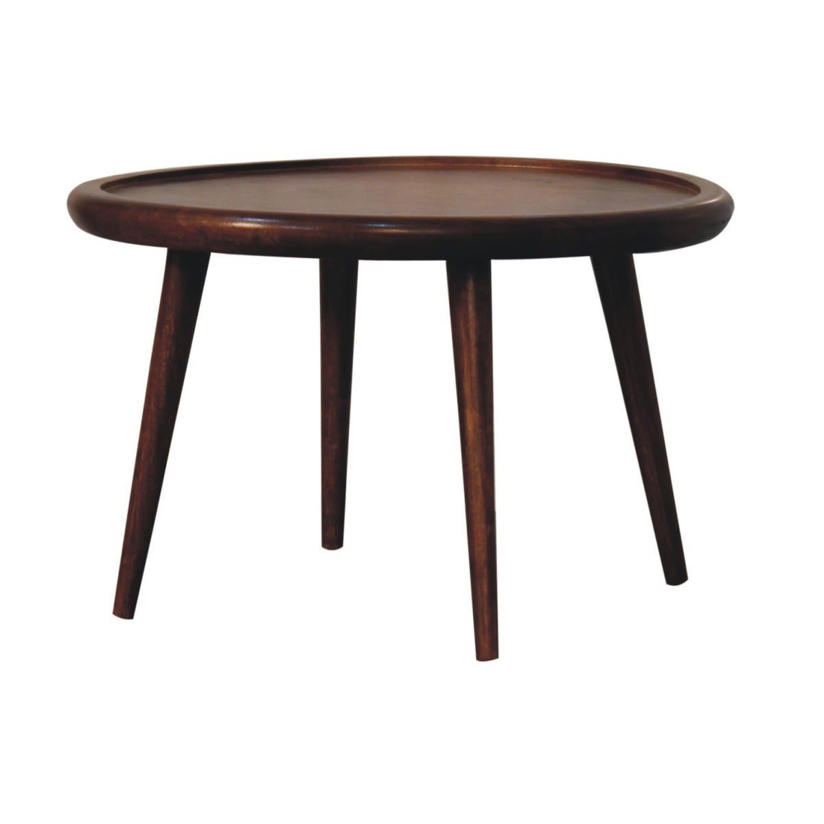 Chestnut Round Plate Coffee Table 60cm