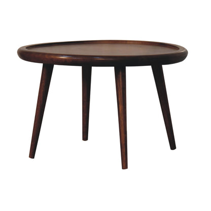 Chestnut Round Plate Coffee Table 60cm