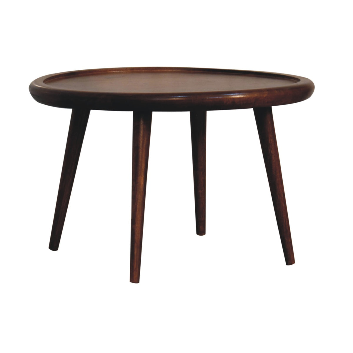 Chestnut Round Plate Coffee Table 60cm