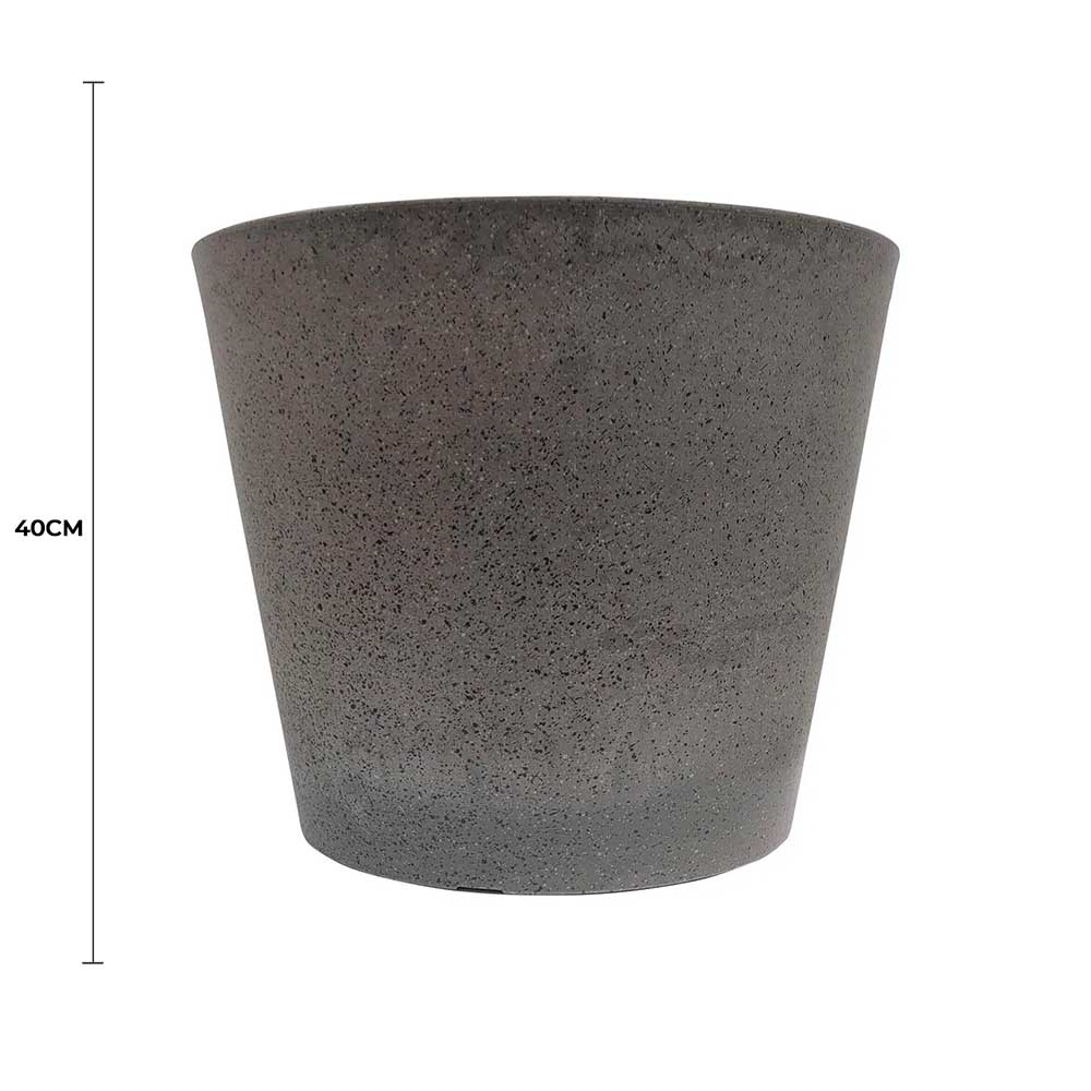 Imitation Stone Grey Pot 40cm - Image 2