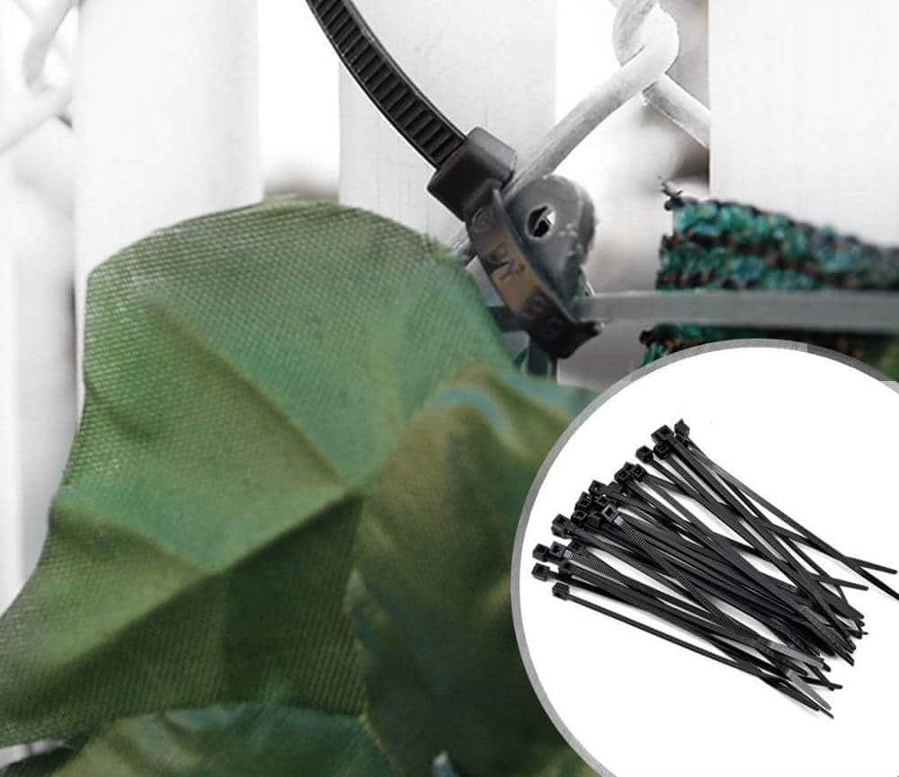 Artificial Ivy Leaf Hedging & Privacy Screen (Shade Cloth Backing Fake Ivy) 3m X 1m Roll - Image 4