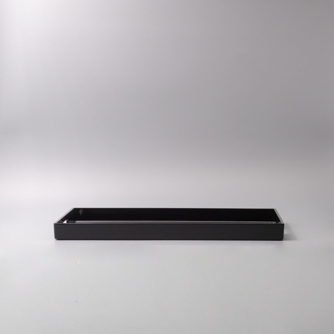Tray Rectangular 42cm Black Lacquerware - Image 2