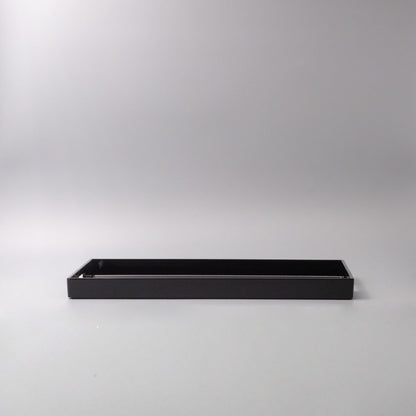 Tray Rectangular 42cm Black Lacquerware - Image 2