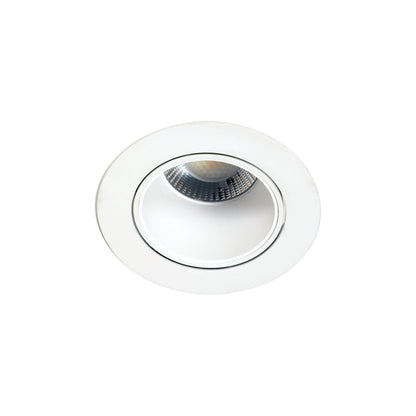 Tricolour Gimbal LED Recessed - Focus.8 White