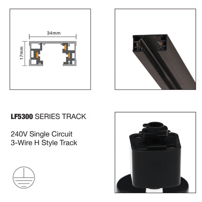 2 Lt Track Kit Black - Baril.2 Track Black