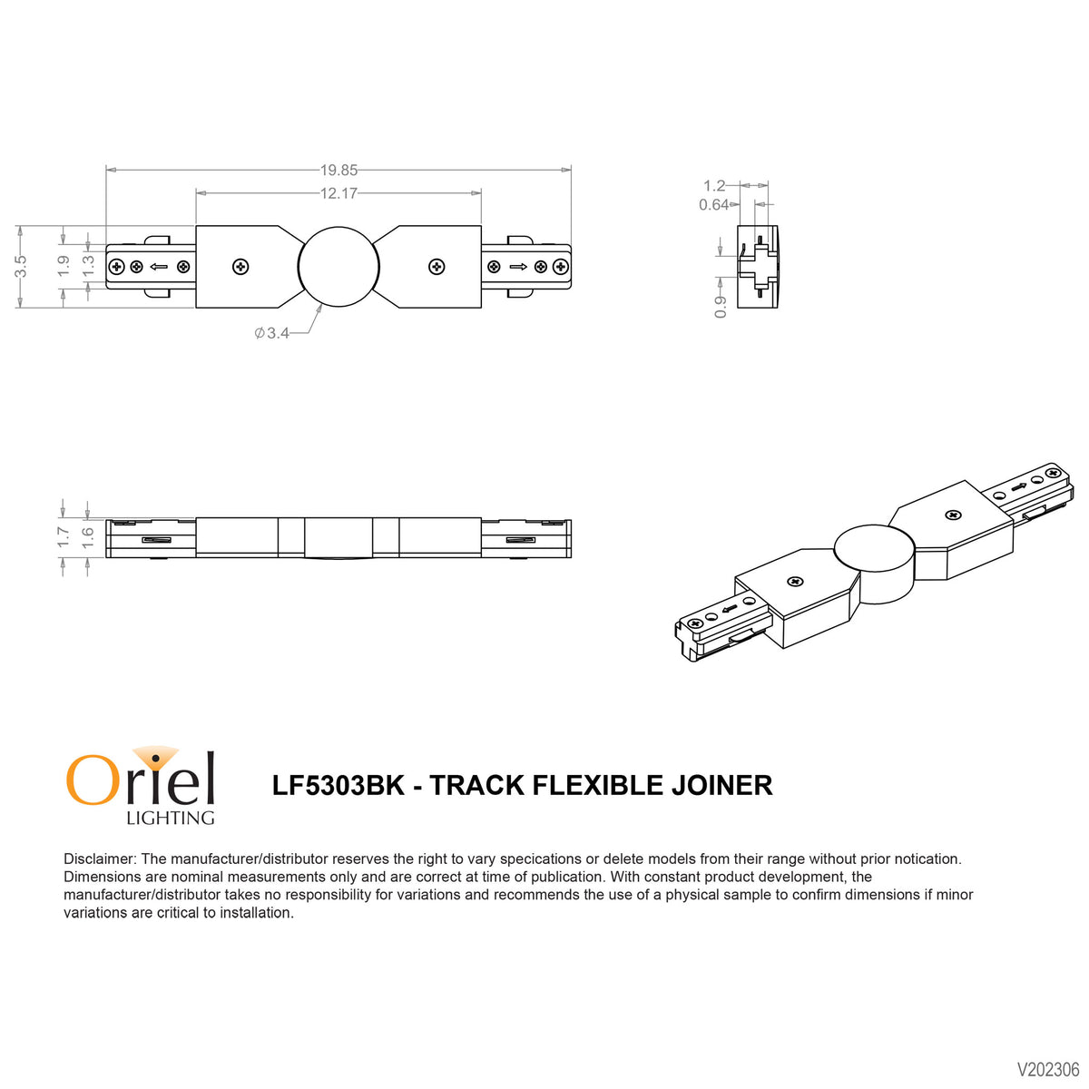 Flexible Track Joiner - Track Joiner