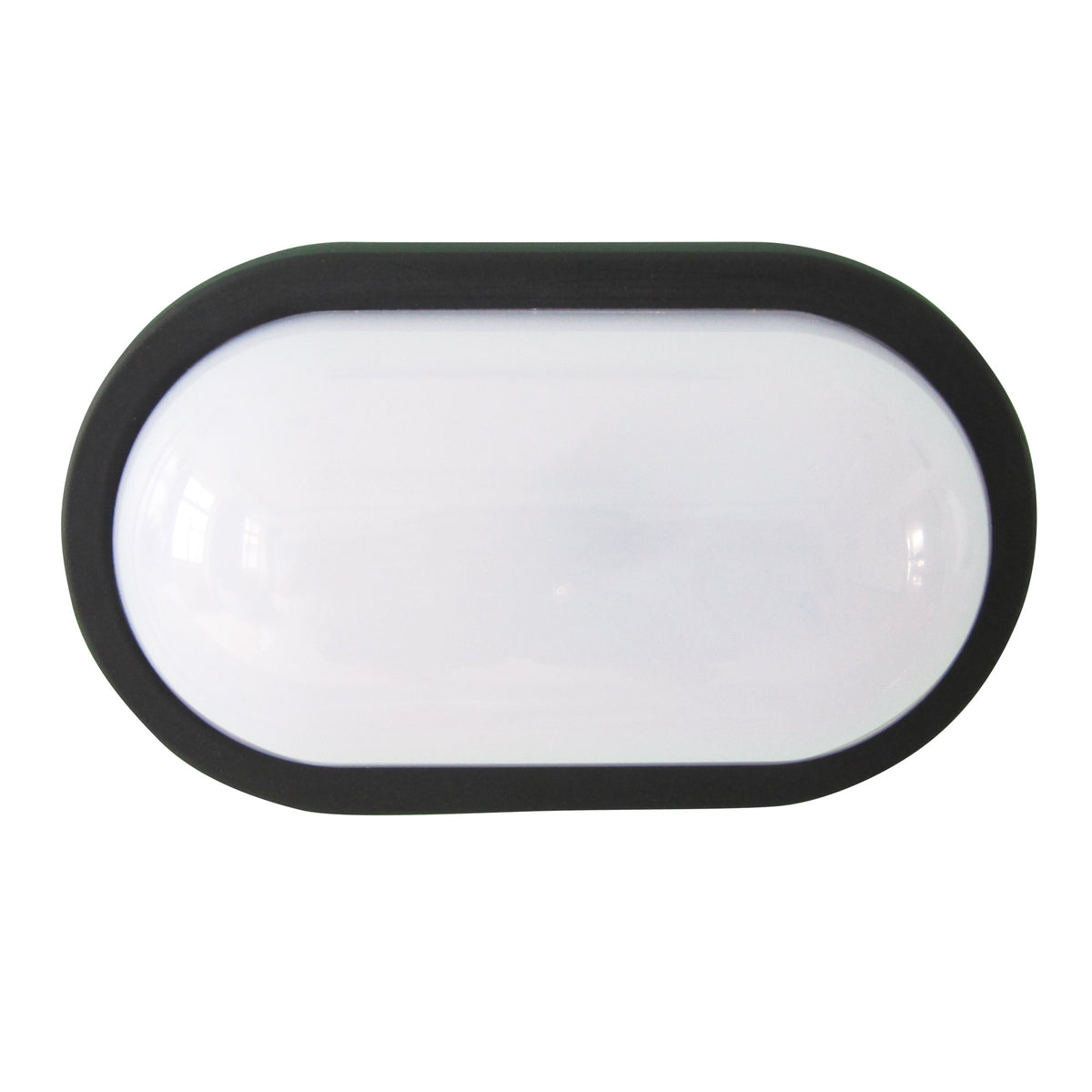 8W LED IP54 Double Insulated Bunker - Kombi Black